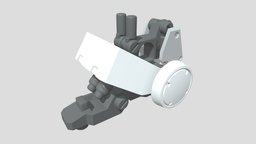 MG RX-79[G] foot upgrade V1 (free) custom, mech, mechanical, mod, mecha, 3dprinting, hobby, 3d_printing, gundam, robot, model_kit