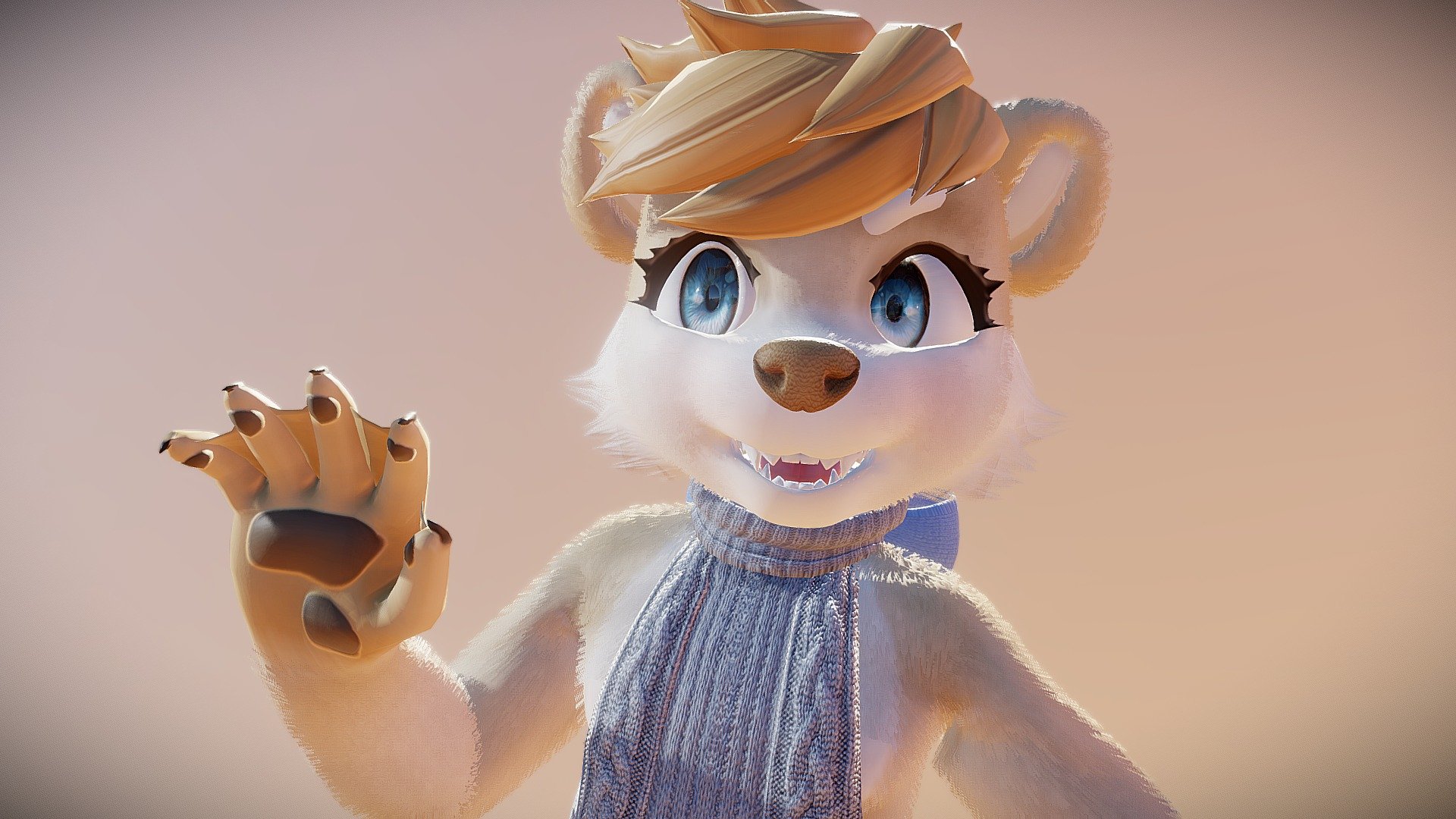 Commissions https://www.furaffinity.net/commissions/hickysnow/ - Reks - 3D model by HickySnow (@Hicky_Snow) 3d model