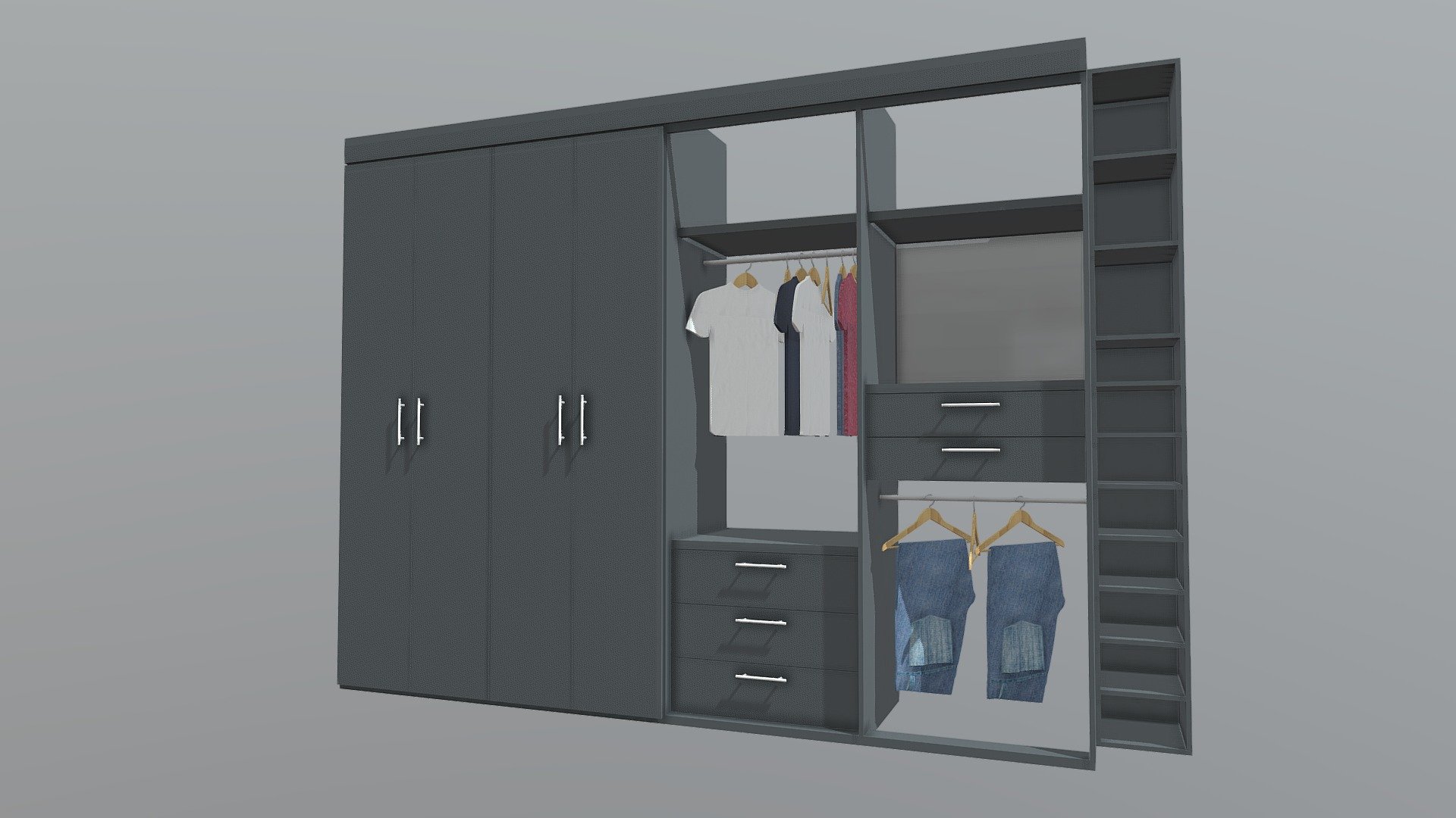 Closet Alexis - 3D model by VITA AG SAS (@vitaag.co) 3d model