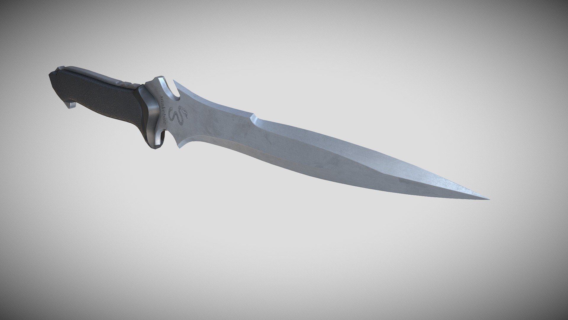 Fan art of Jack Krauser’s knife from Resident Evil 4. Modeled in Blender and Textured in Substance Painter 3d model