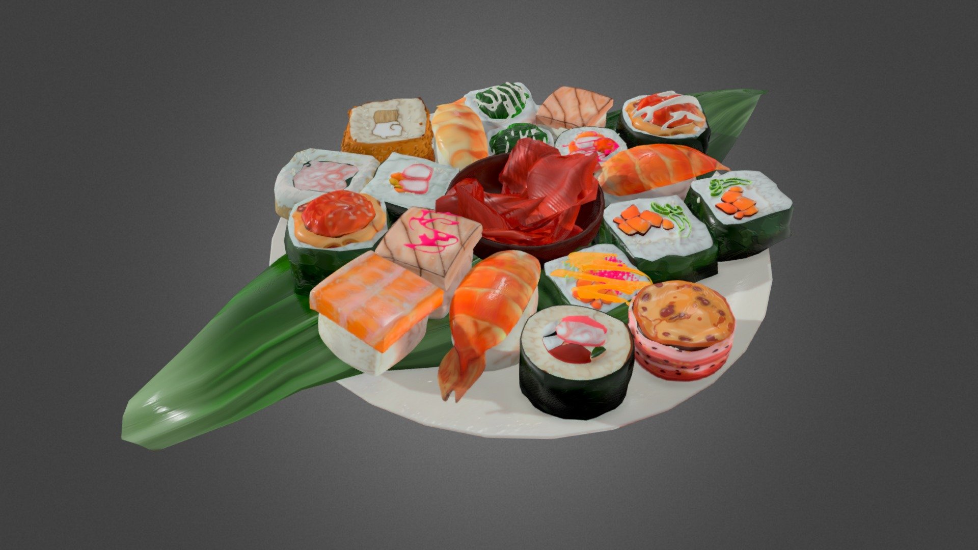 for play sushi set

made in blender
hand painted - sushi play set - 3D model by Das_Xenon 3d model