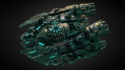 Starfall Tactics — Kolgrim Deprived battleship 