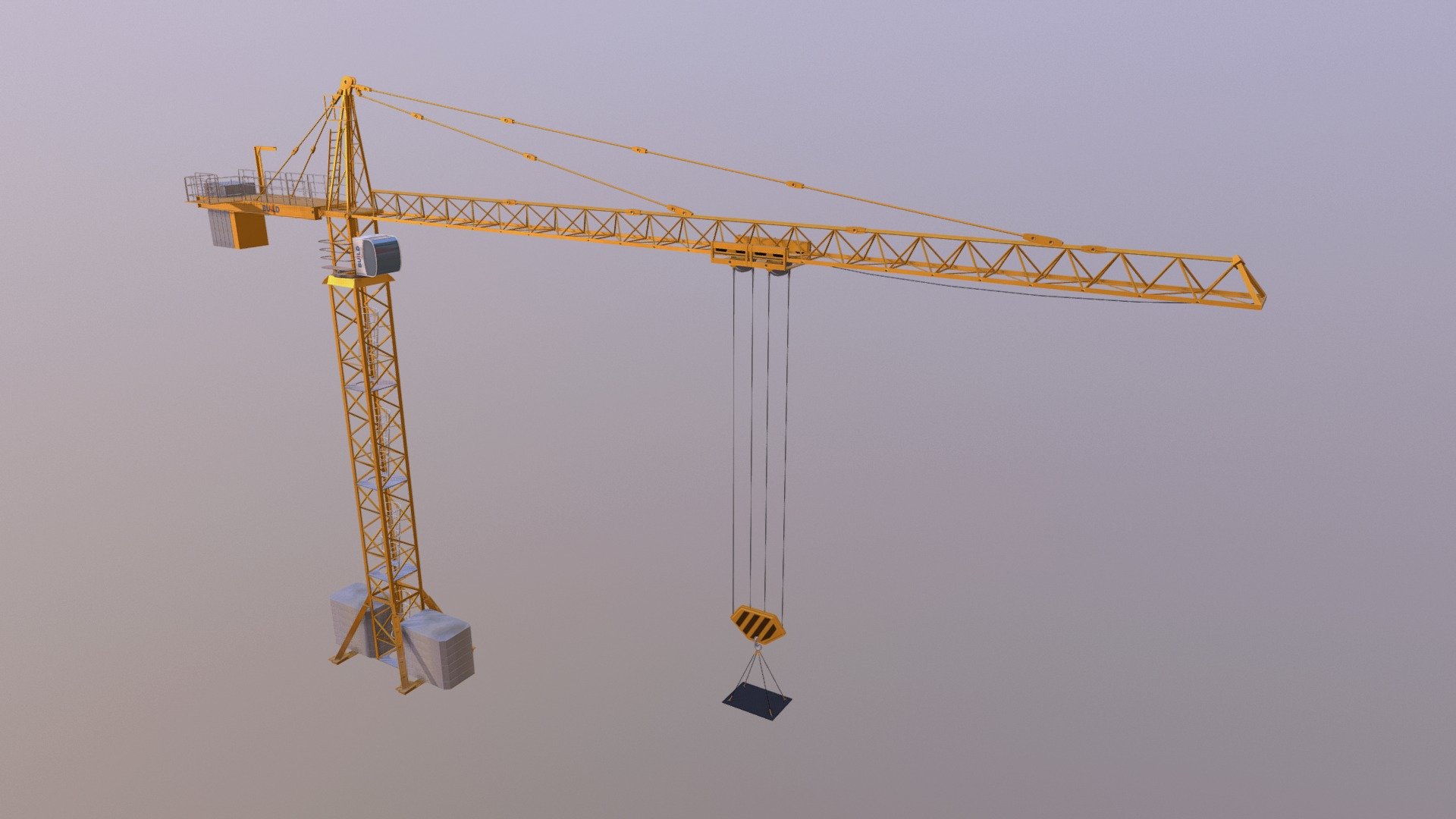 Crane - Download Free 3D model by Théo Richard (@theorichard) 3d model