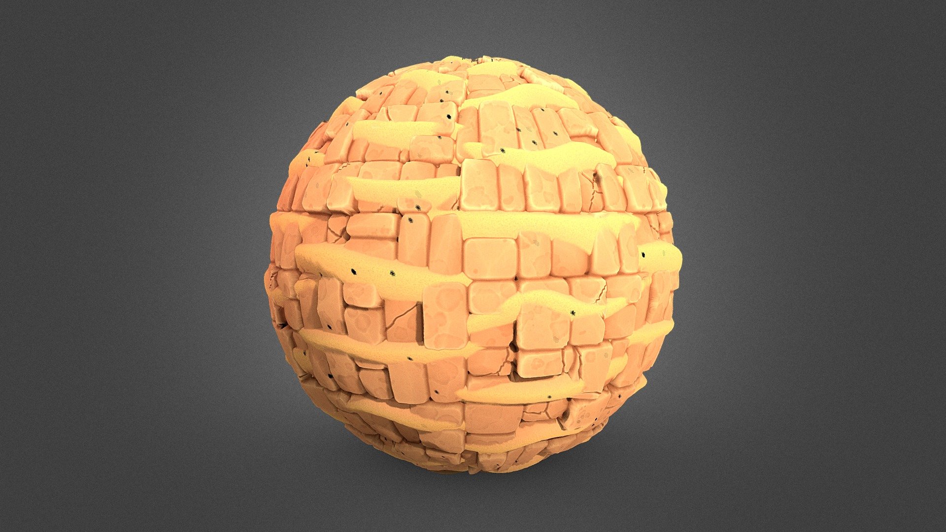Hi all :) This is an experimental stylized material that I have tried to make a desert tiles combined with sand :)

hope you like it :) - Stylized Sand Desert Tile Material - 3D model by Burak Özcan (@ozcanburak8) 3d model