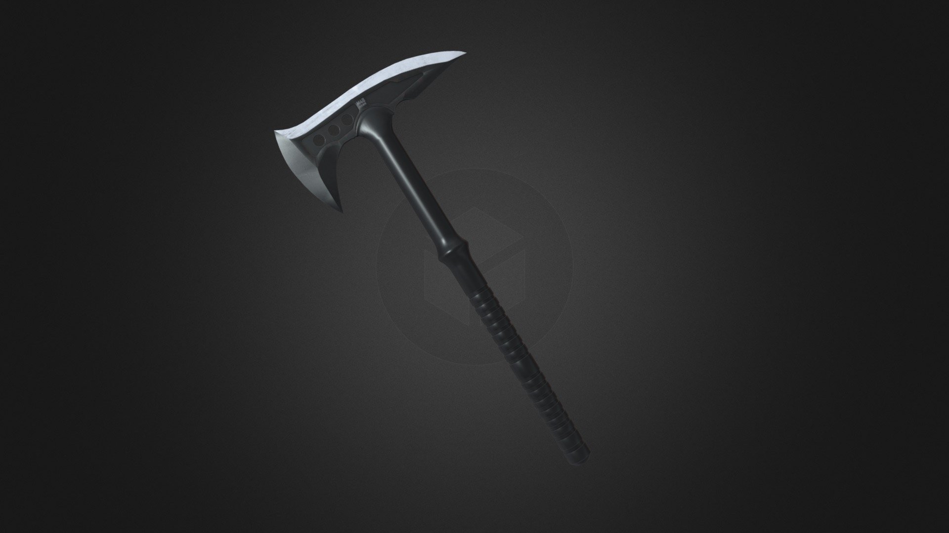 Tactical-axe - 3D model by llllline 3d model