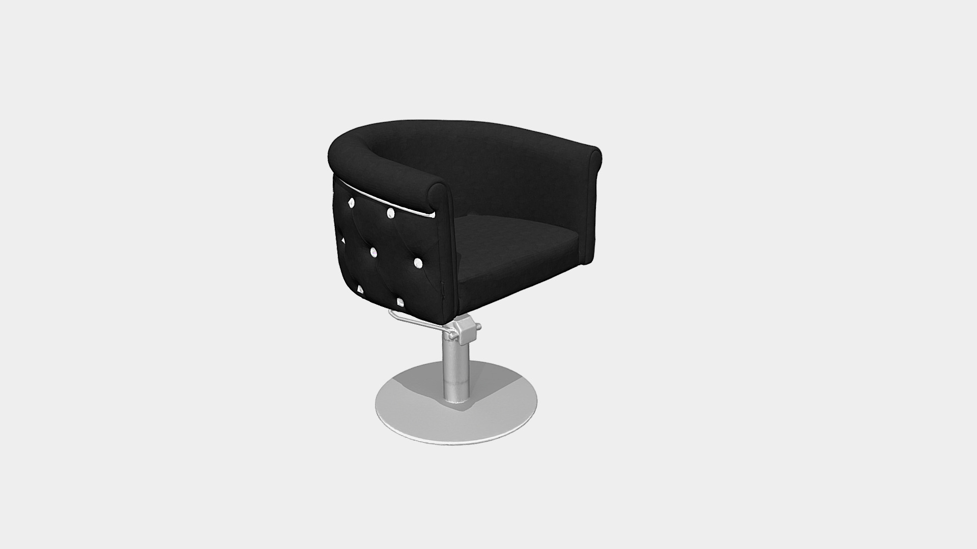 Hairdresser’s chair - 3D model by skanedo 3d model
