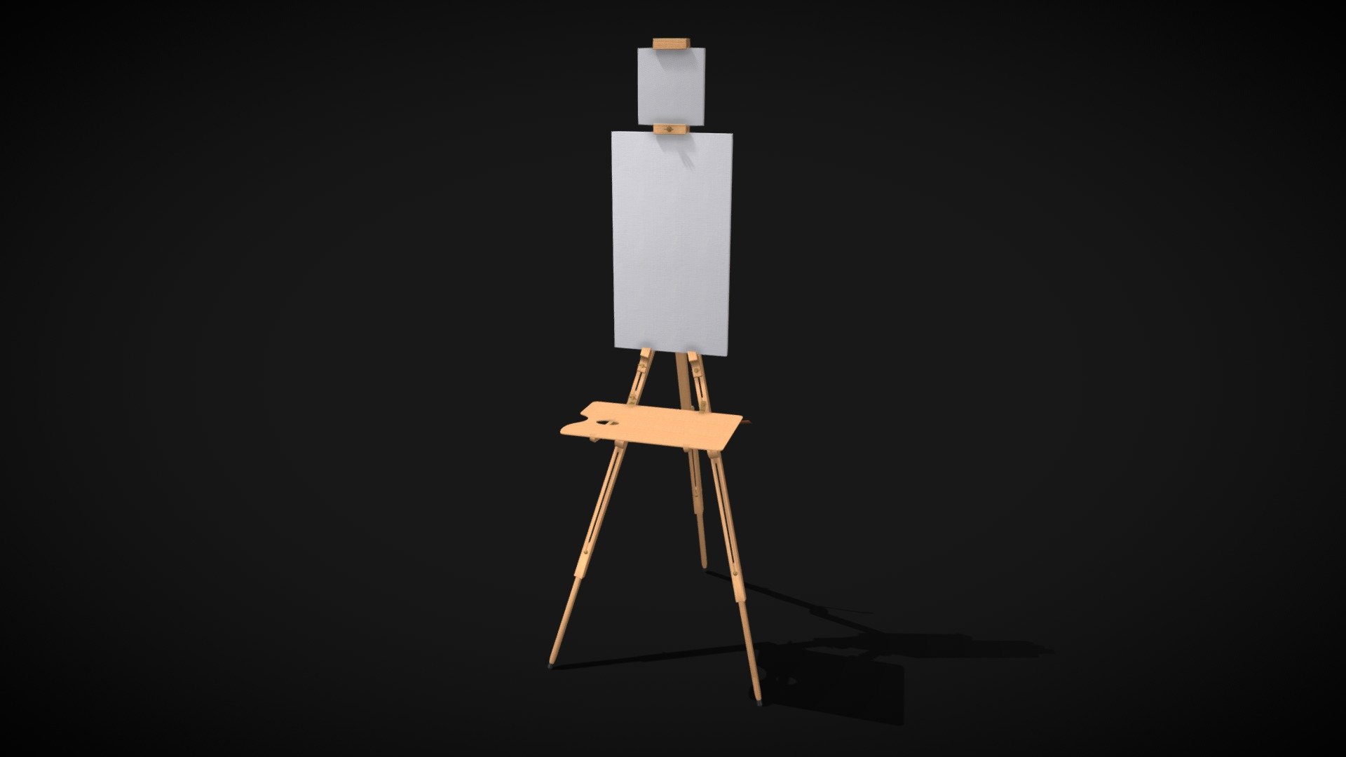 MABEF field easel M/27.M - 3D model by Mabef 3d model