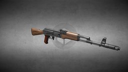 [MWS] AK-74 rifle, firearm, ak-74, weapon, military, 545x39mm