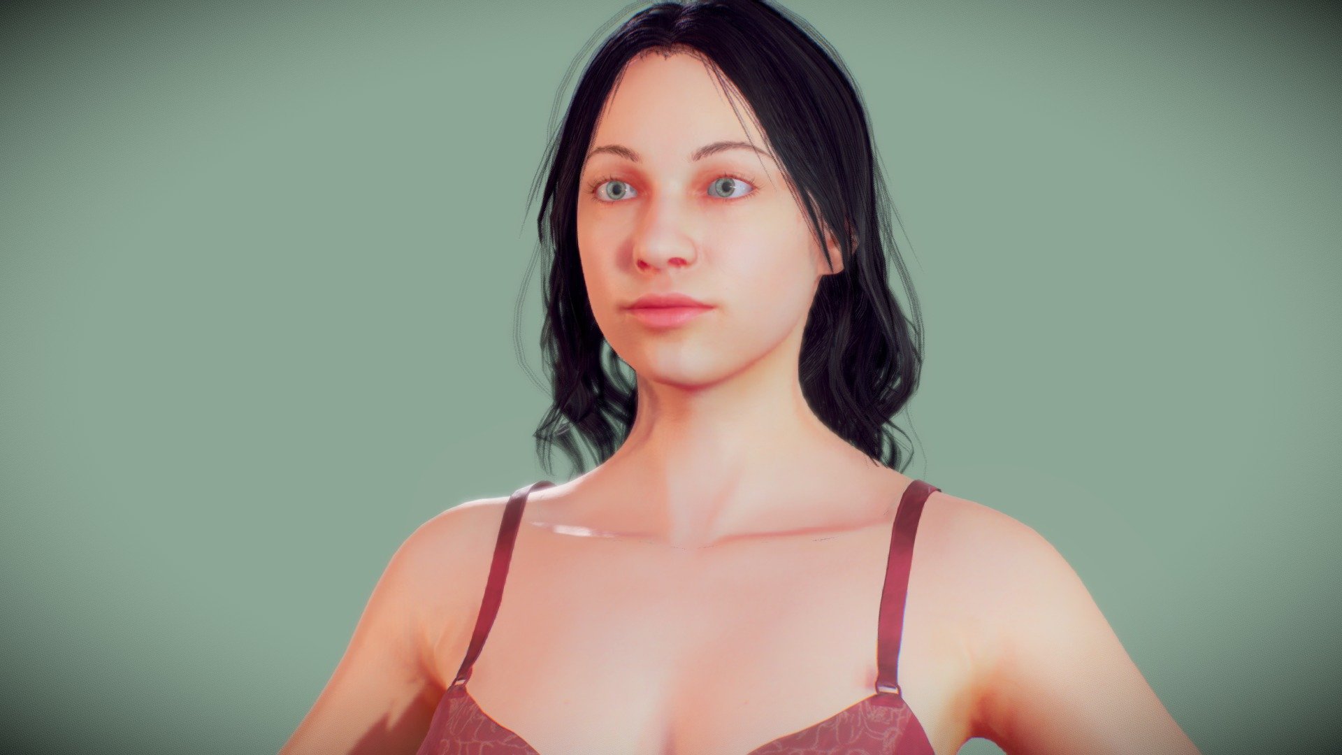 Rigged and ready for animation

Formats:

.blend .Fbx

Contains:

Naked Body, Underwear and Hair

Textures:

Albedo, Normal, Alpha - Long Hair Woman - Buy Royalty Free 3D model by Gabriel Souza (@gabrielsouza) 3d model