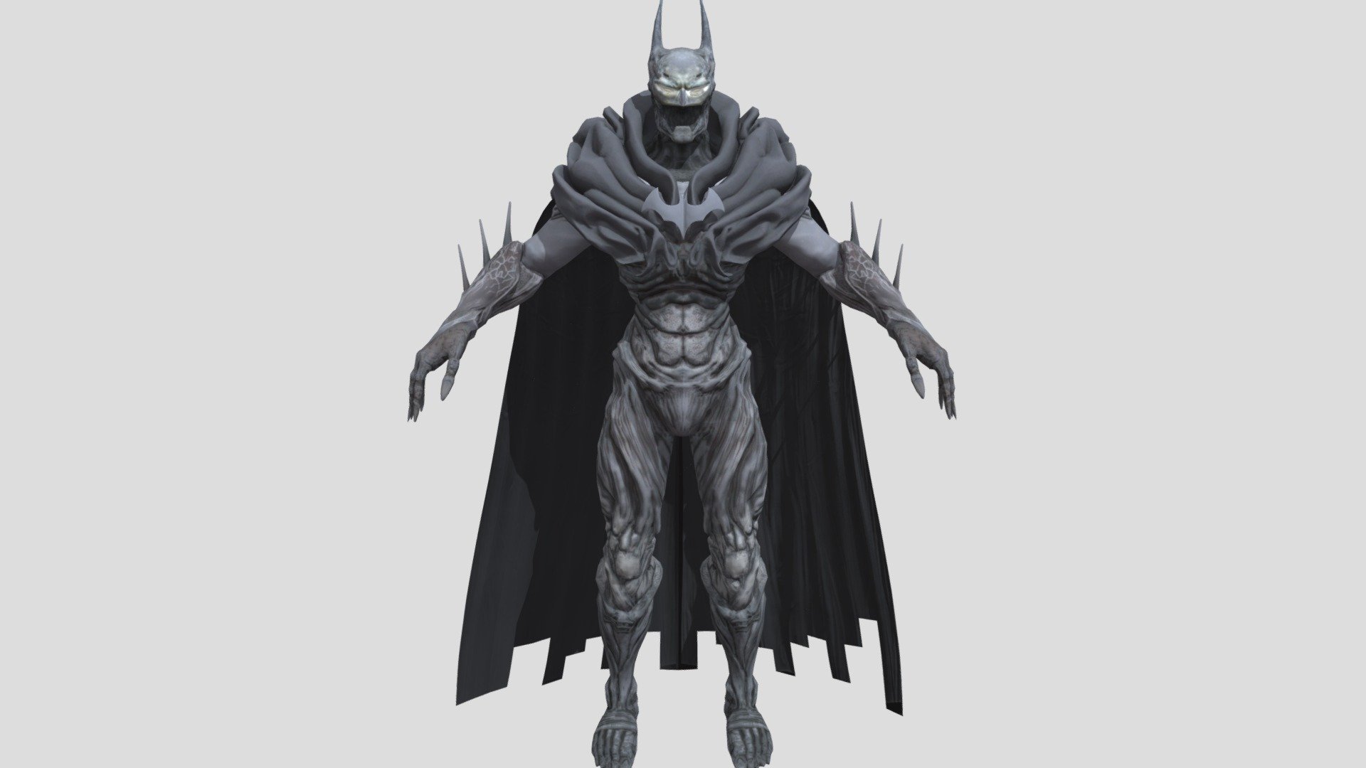 JOIN TELEGRAM TO DOWNLOAD : https://t.me/CAPTAAINROFFICIAL1

This is Batman Nightmare version you can download it and can use it on your animations

File Format : 
•FBX
•PNG - Batman Nightmare - 3D model by CAPTAAINR 3d model