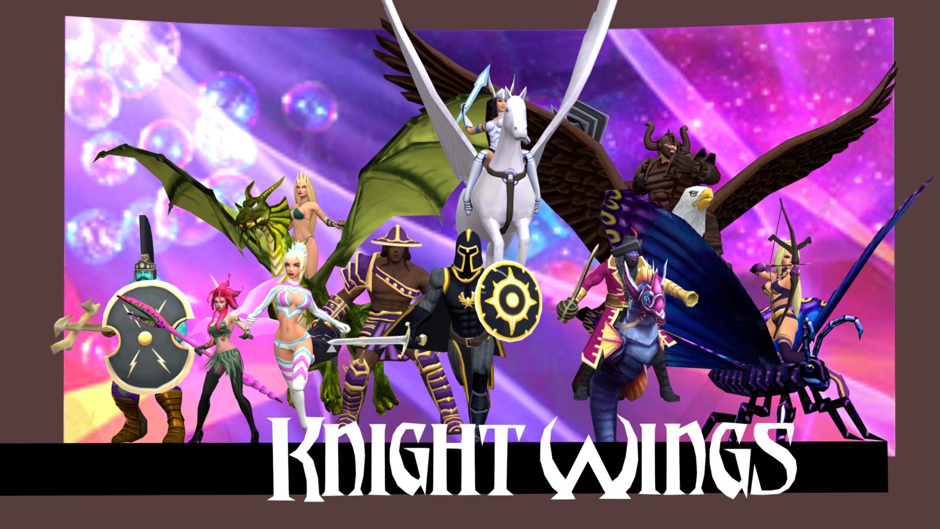 Knight Wings is a new action RPG that is currently on Kickstarter here 
https://www.kickstarter.com/projects/rungy/knight-wings-pc 
The retail price of the game is $24.99 
but there are kickstarter deals as low as $8 Get it while it's hot! - Knight Wings - 3D model by rungy 3d model