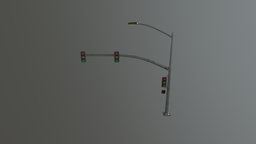 Traffic Light Pole substancepainter, substance