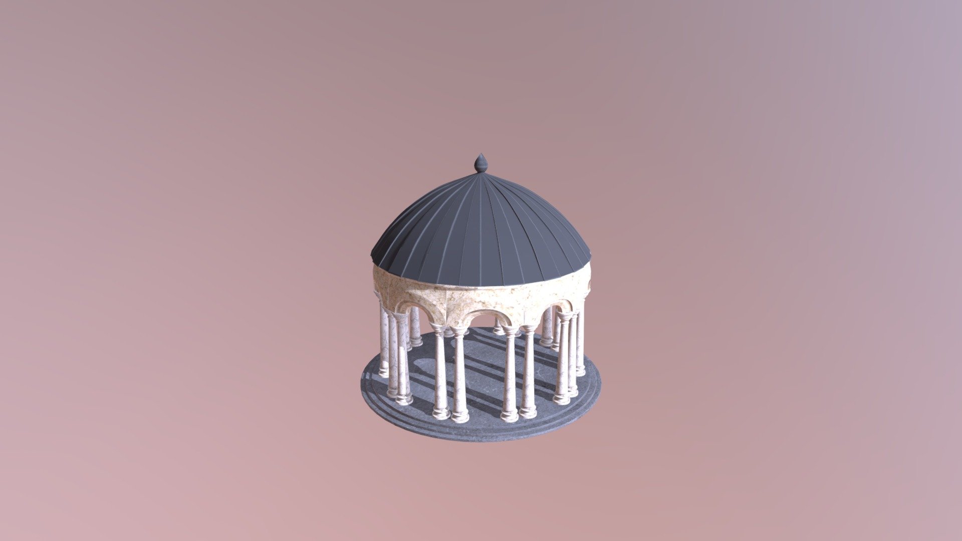 Garden Dome - Download Free 3D model by TruePham 3d model