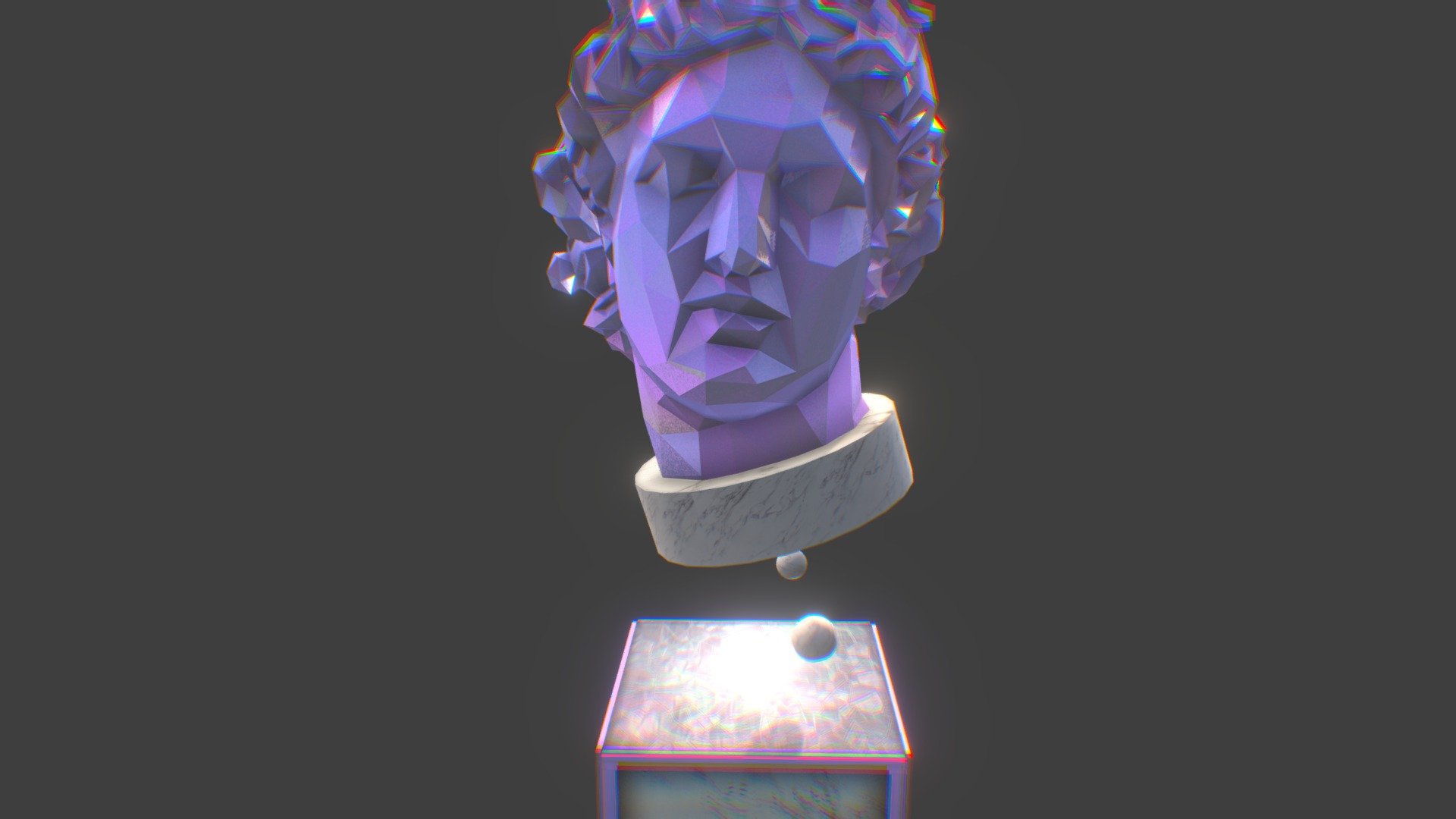 Head Of Apollo - Buy Royalty Free 3D model by USERVIBE (@arnaoutoglouanastasios) 3d model