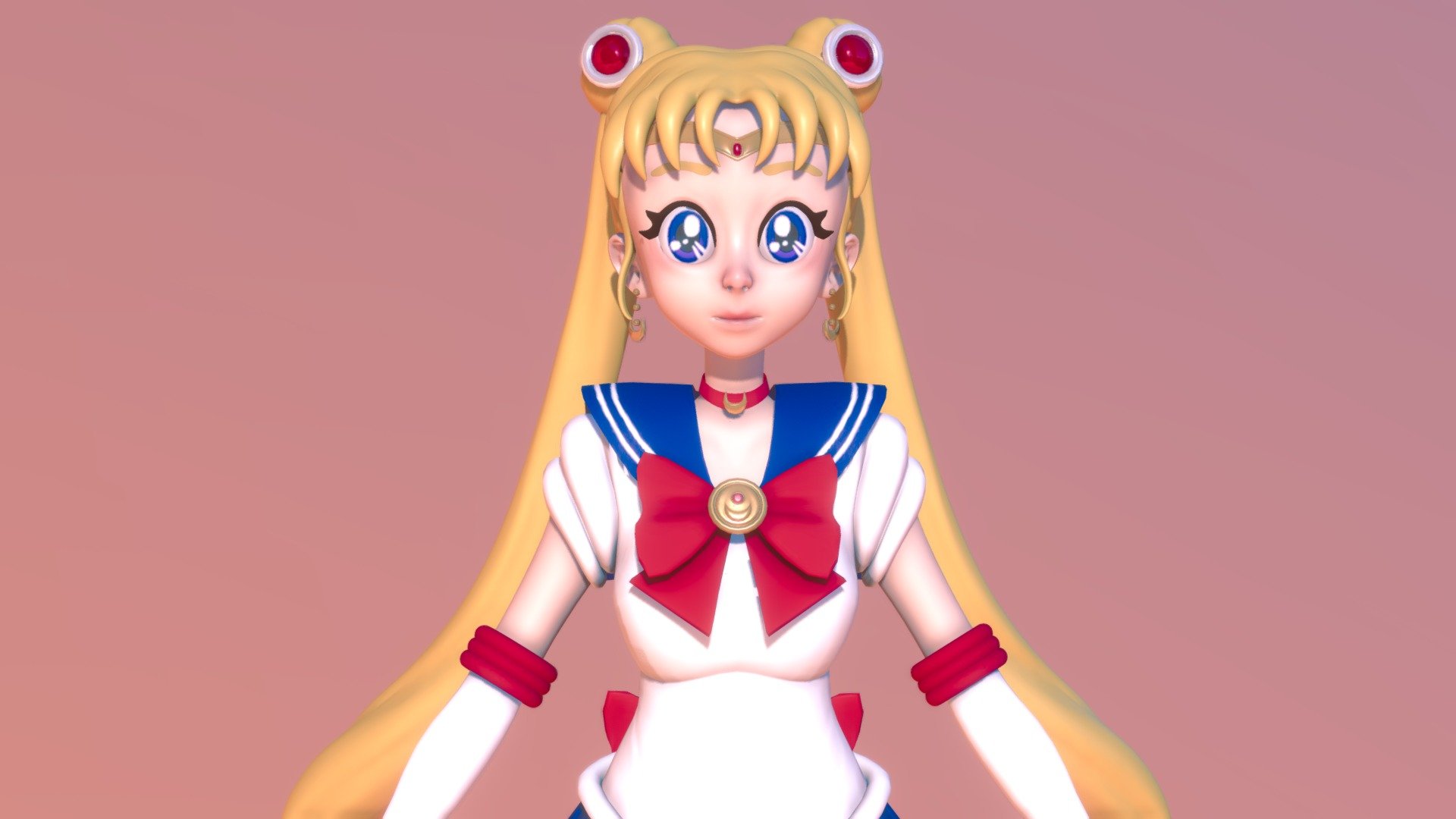 3D model of Sailor Moon made for 3d classes at ESPM-Rio - 2020.1 ♥️

Made with Maya and Zbrush 3d model