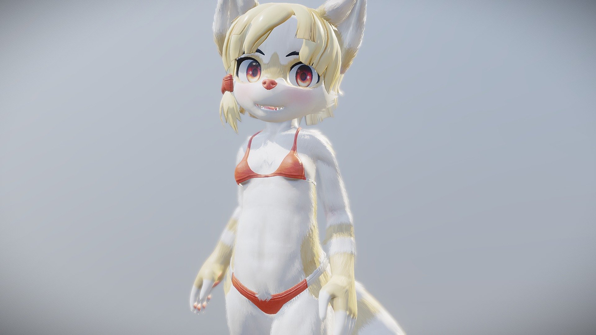 My OC Clarine Nix the Raccon. 
Commission info: https://www.furaffinity.net/commissions/hickysnow/
If you're intrested in a comission PM me on 
Discord: HickySnow#5313 - Clarine Nix (Beach Day) - 3D model by HickySnow (@Hicky_Snow) 3d model