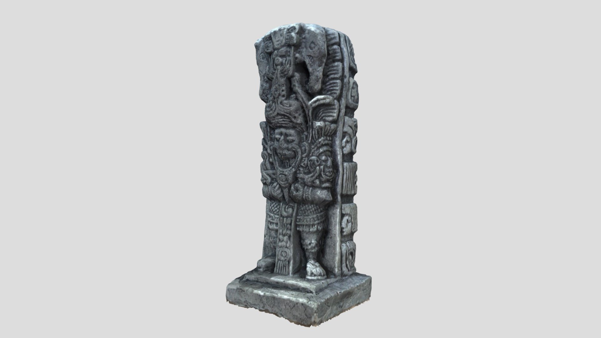 This is a quick 3D scan I did using Polycam!! Please like and follow! This is a statue from Honduras! - Honduran Statue (Mayan Statue) - Download Free 3D model by NintendObi-Wan (@NOW3D) 3d model