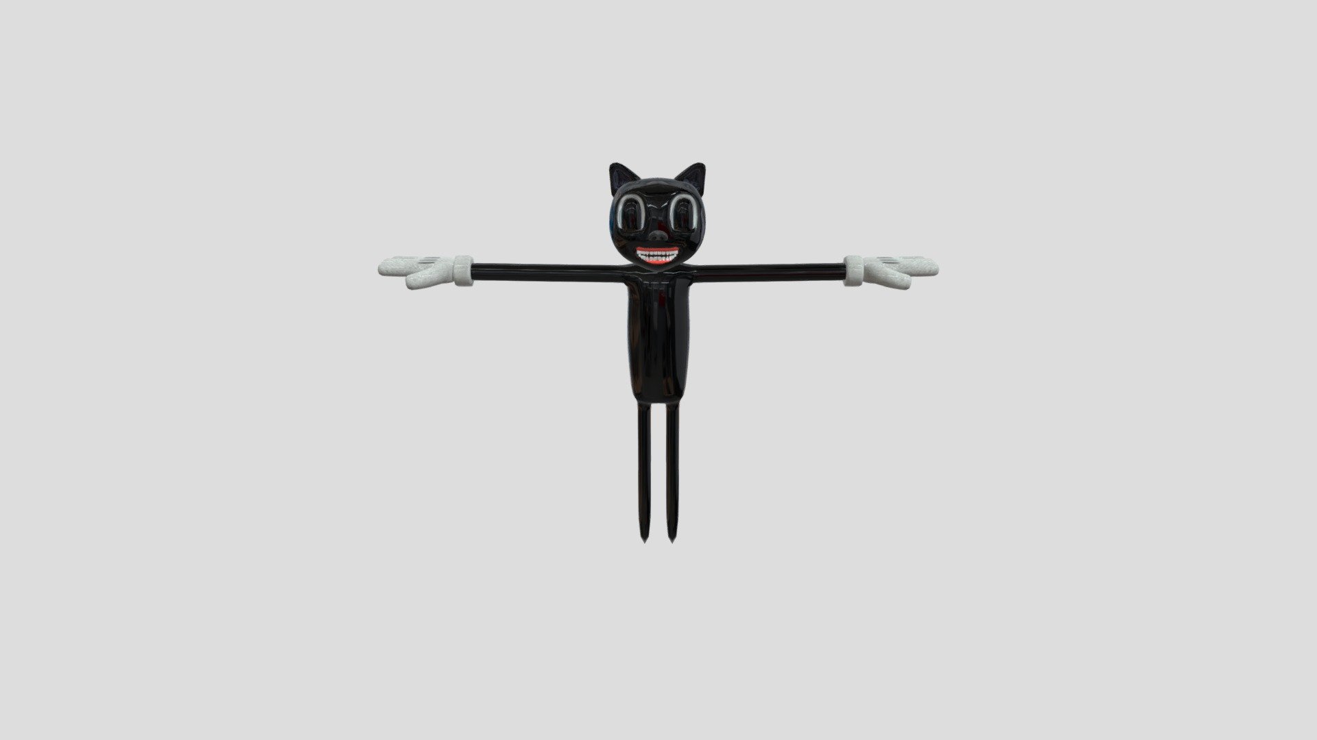 Cartoon Cat - Download Free 3D model by gilmanovislam54 3d model