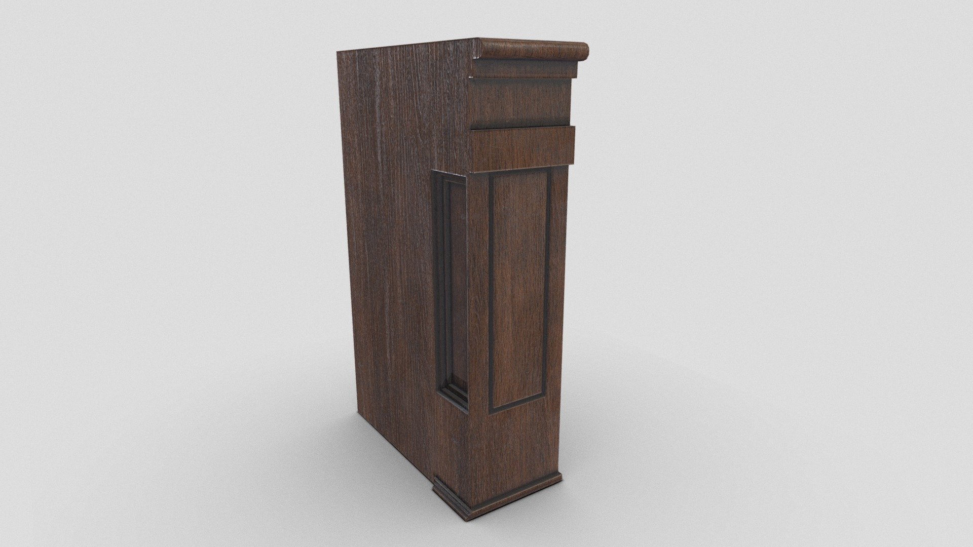 A simple wooden pillar, handy prop to scatter around any interior environment. 

PBR textures @4k - Wooden Pillar - Buy Royalty Free 3D model by Sousinho 3d model
