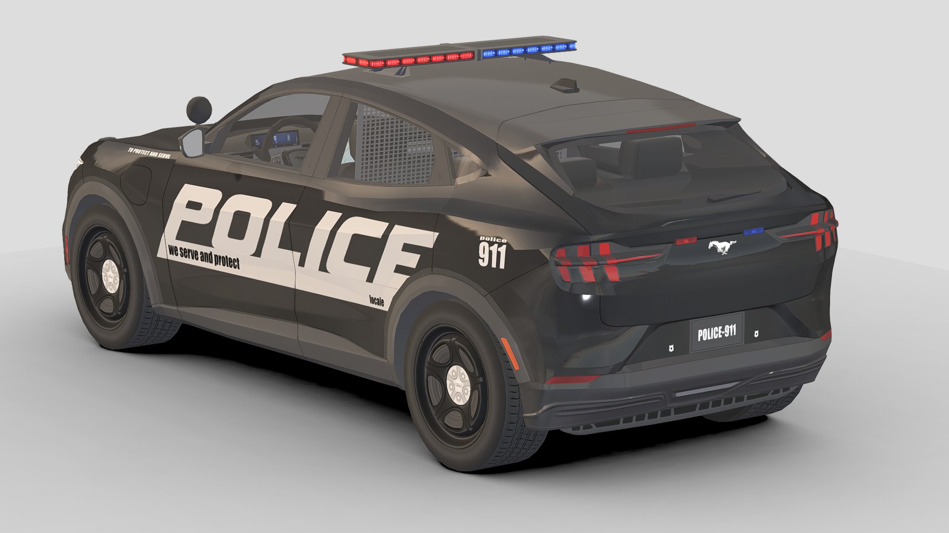 Police Car # 6

You can use these models in any game and project.

Low-poly

Average poly count : 30,000

Average number of vertices : 30,000

Textures : 4096 / 2048 / 1024

High quality texture.

format : fbx , obj , 3d max

Isolated parts (Door, steering wheel, wheels, body) 3d model