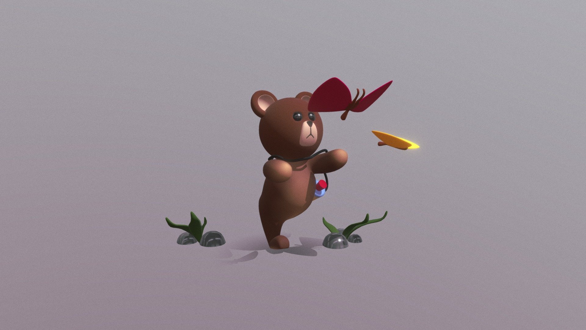 Heeya!!
Check out my new artwork🤍 - Teddy bear - Download Free 3D model by 9arts 3d model