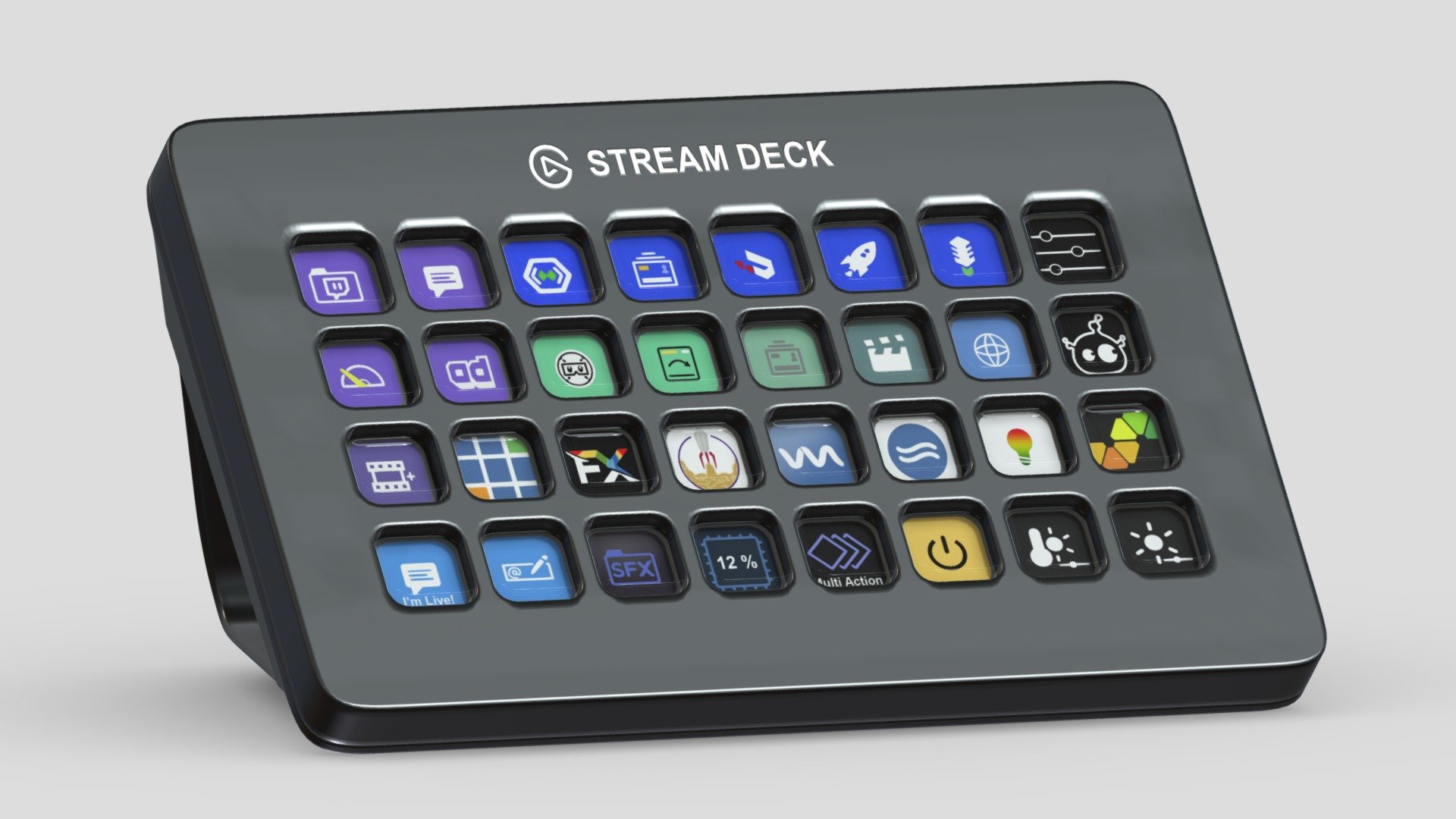 Hi, I'm Frezzy. I am leader of Cgivn studio. We are a team of talented artists working together since 2013.
If you want hire me to do 3d model please touch me at:cgivn.studio Thanks you! - Elgato Stream Deck XL - 3D model by Frezzy3D 3d model