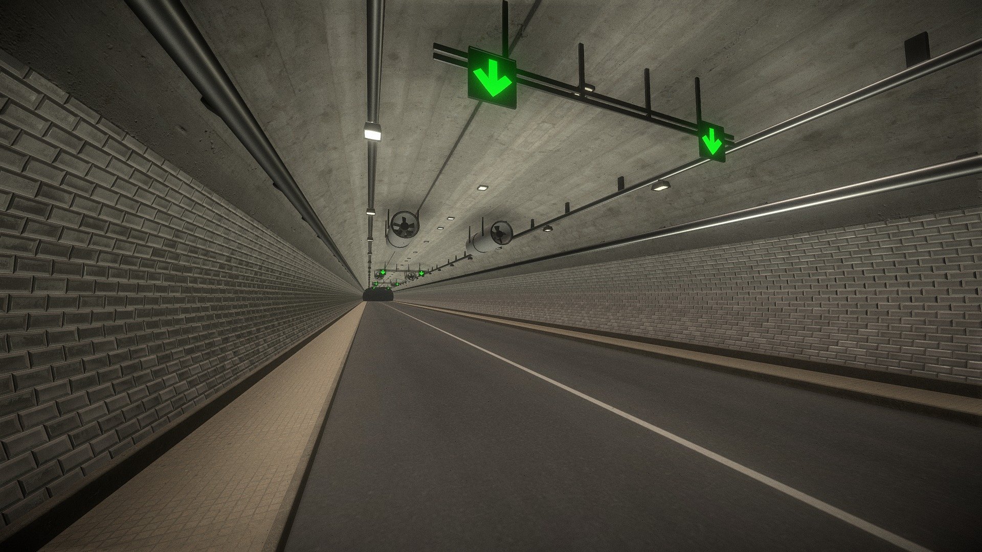A 3D model of a simple road tunnel that I have made.

You can use this model for many things. One of them is that you can use this for car rendering purposes like the one in the photo above.

Render example


 - Simple Road Tunnel - Buy Royalty Free 3D model by Naudaff3D 3d model