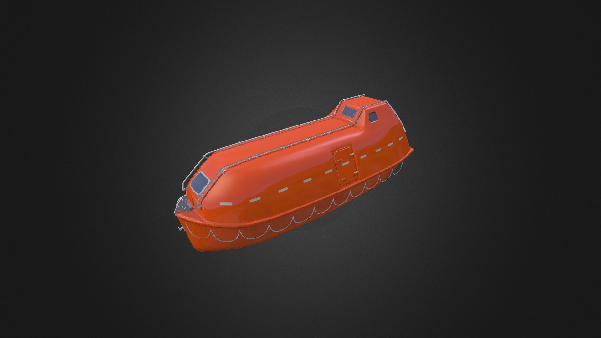 Lifeboat - 3D model by evenstar 3d model