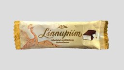 Empty package of Linnupiim chocolate, packages, snacks, chocolatebar