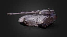 Type-61 TANK tank, hoi4, low-poly, gundam, anime