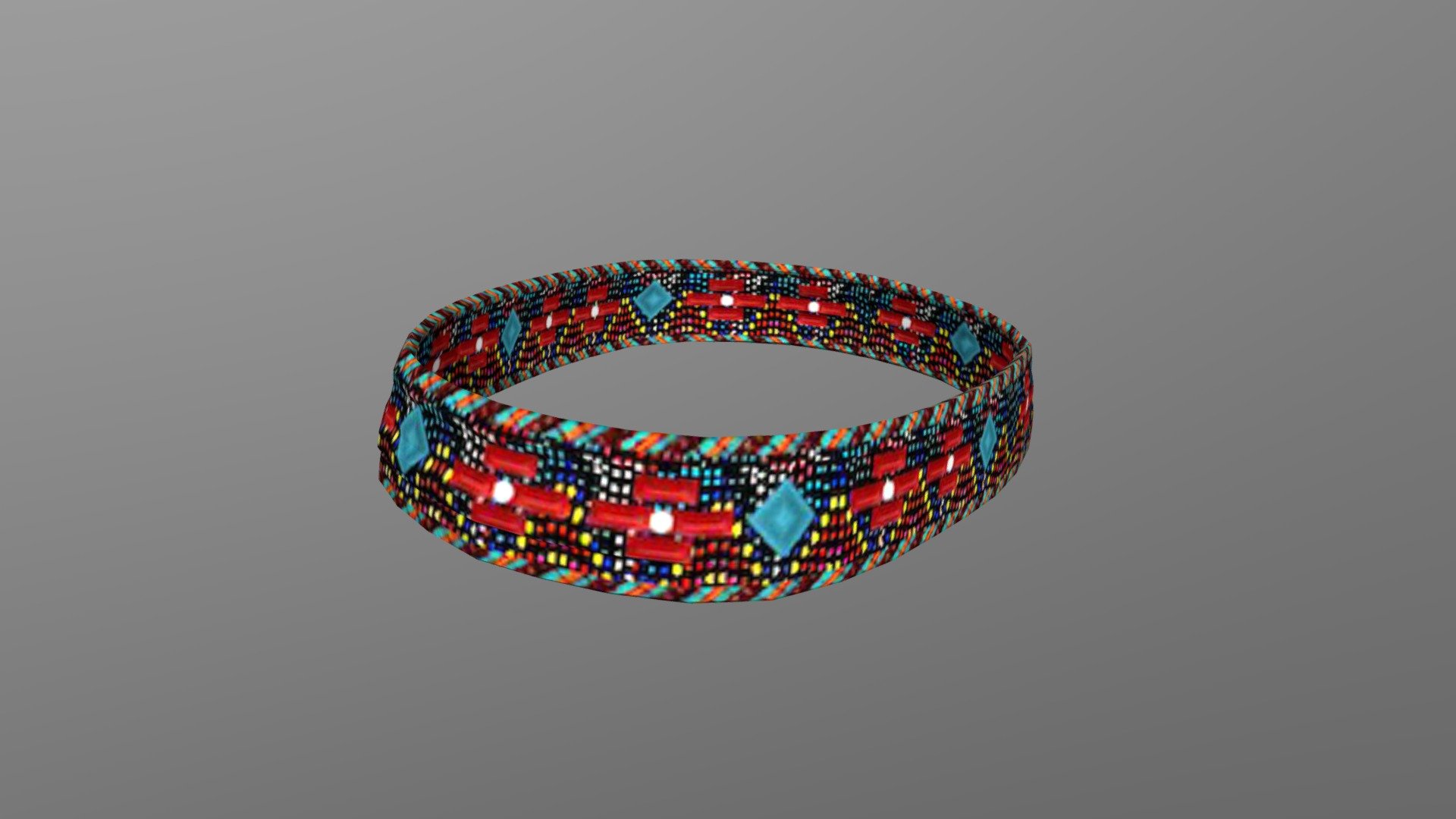 A simple Native American headband.

*1 mesh (medium poly) with textures and materials 3d model