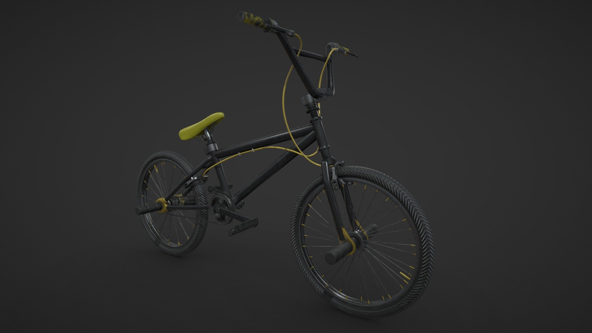 Hi! This is a model of a BMX Bike Superstar done for fun. 
You can also see my works here -&gt; https://www.artstation.com/vdaquino 
Hope you like it! - BMX Bike Superstar - Buy Royalty Free 3D model by vdaquino 3d model