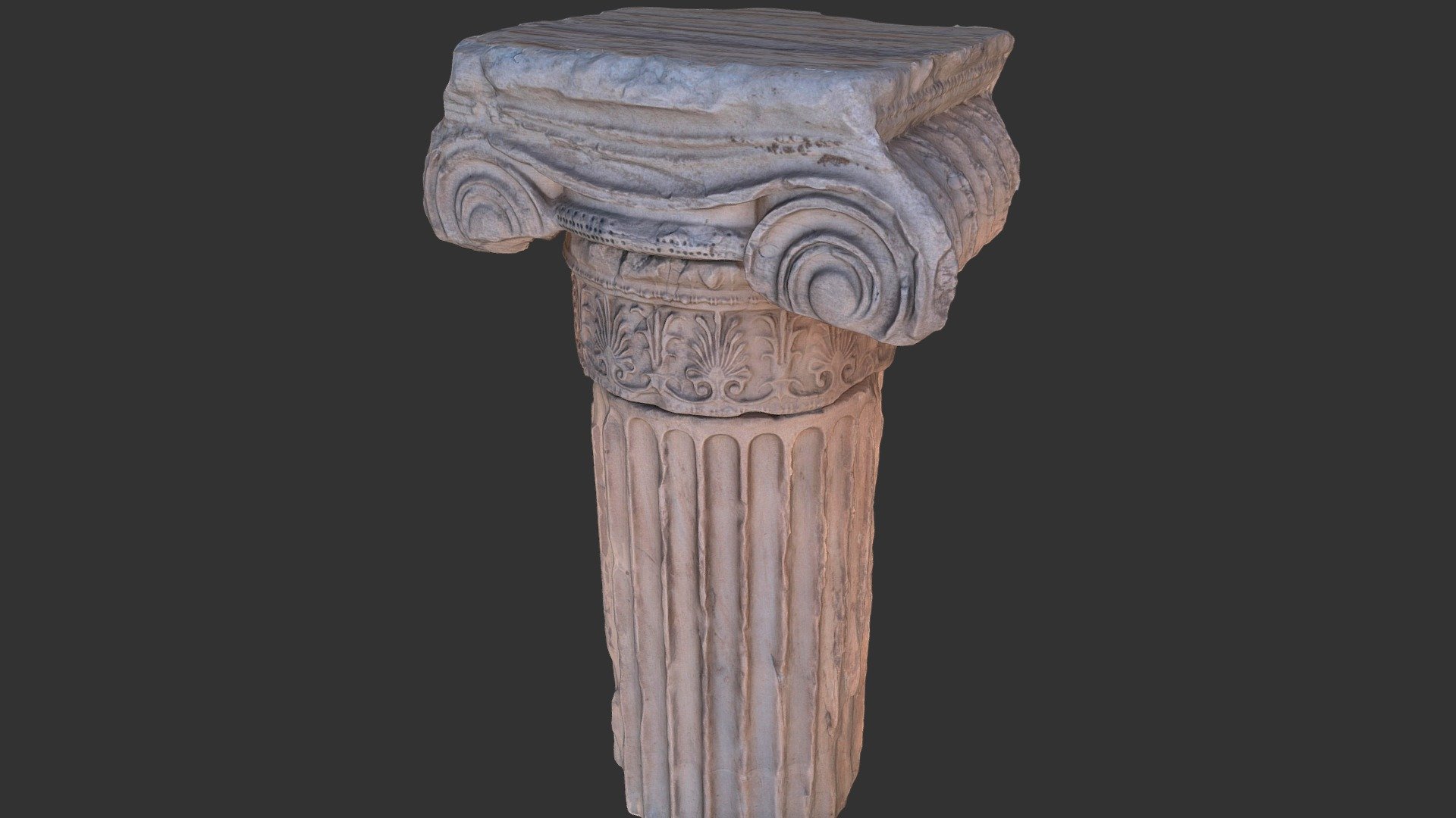 Ancient greek column from the Acropolis, Athens. Taken in sunny morning with hard access around, textures have light information and one side is poorly reconstructed.

Free model for your educational and non-commercial projects 3d model