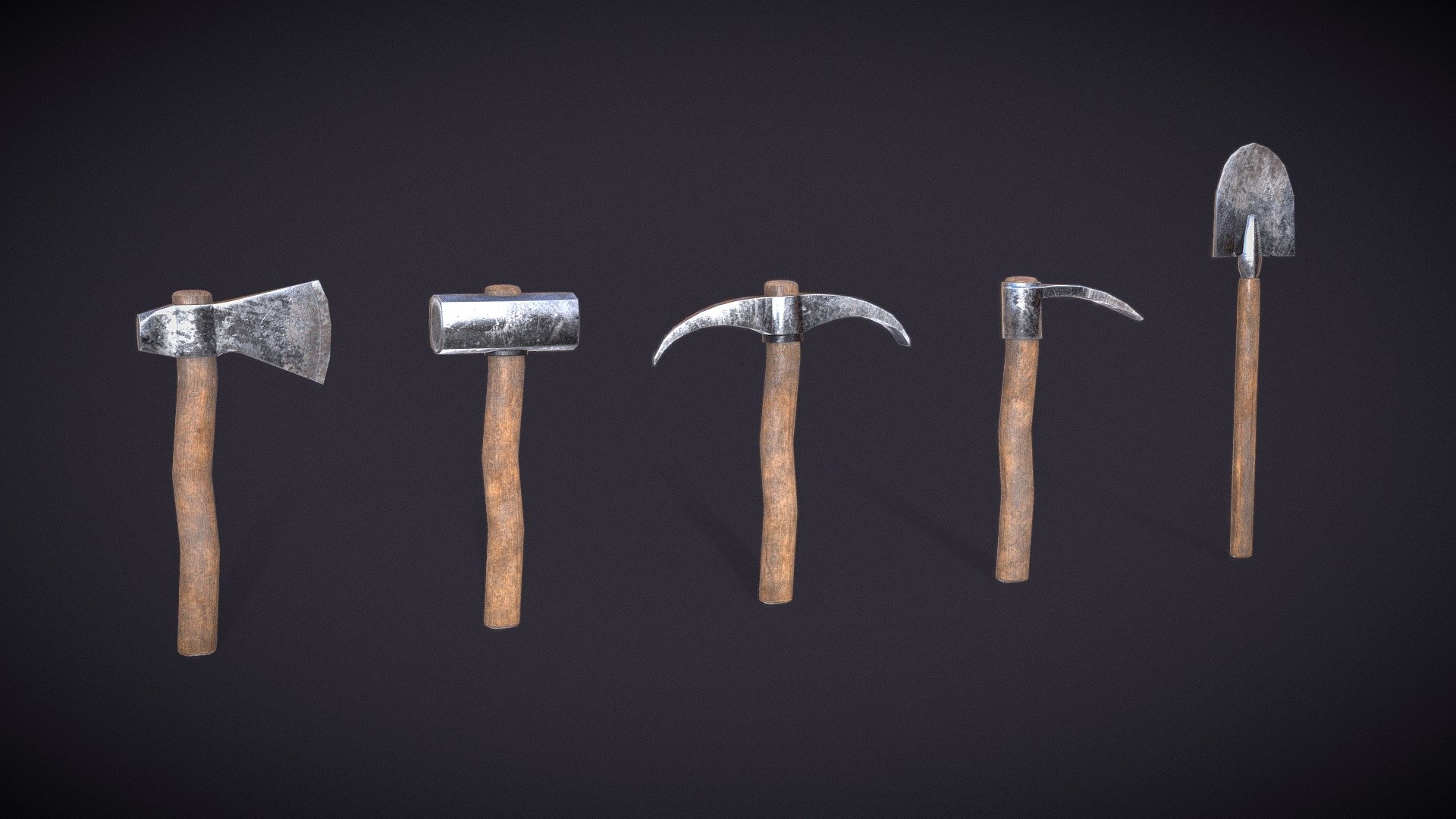 Another simple model for your project :)
I'm still practicing :D

If you liked this, please follow me on my YouTube channel :D Thank you!

Survival Game Tool Pack | FREE | Agustin Honnun

Buy me a coffee if you want to support my free 3d models :D

https://ko-fi.com/agustin_honnun - Survival Game Tool Pack | FREE | Agustin Honnun - Download Free 3D model by Agustín Hönnun (@Agustin_Honnun) 3d model