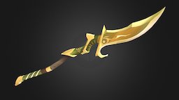 Spear Elf spear, elf, edge, weaponlowpoly, weapons-game-objects-3d-models, weapon-3dmodel, spearelf, weapon, game, lowpoly, blade
