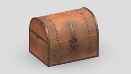 Treasure Chest Box 08 Low-poly PBR Realistic