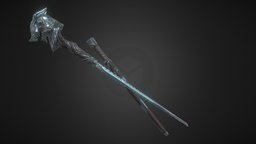 Warframe [Sword Cane] thing, head, cane, warframe, sword, dragon, wolf, blade