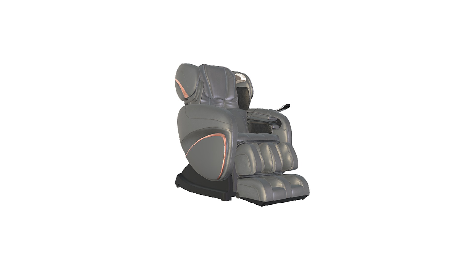 Grey Massage Chair Animation - Buy Royalty Free 3D model by Furniture 3D (@powerballtech) 3d model