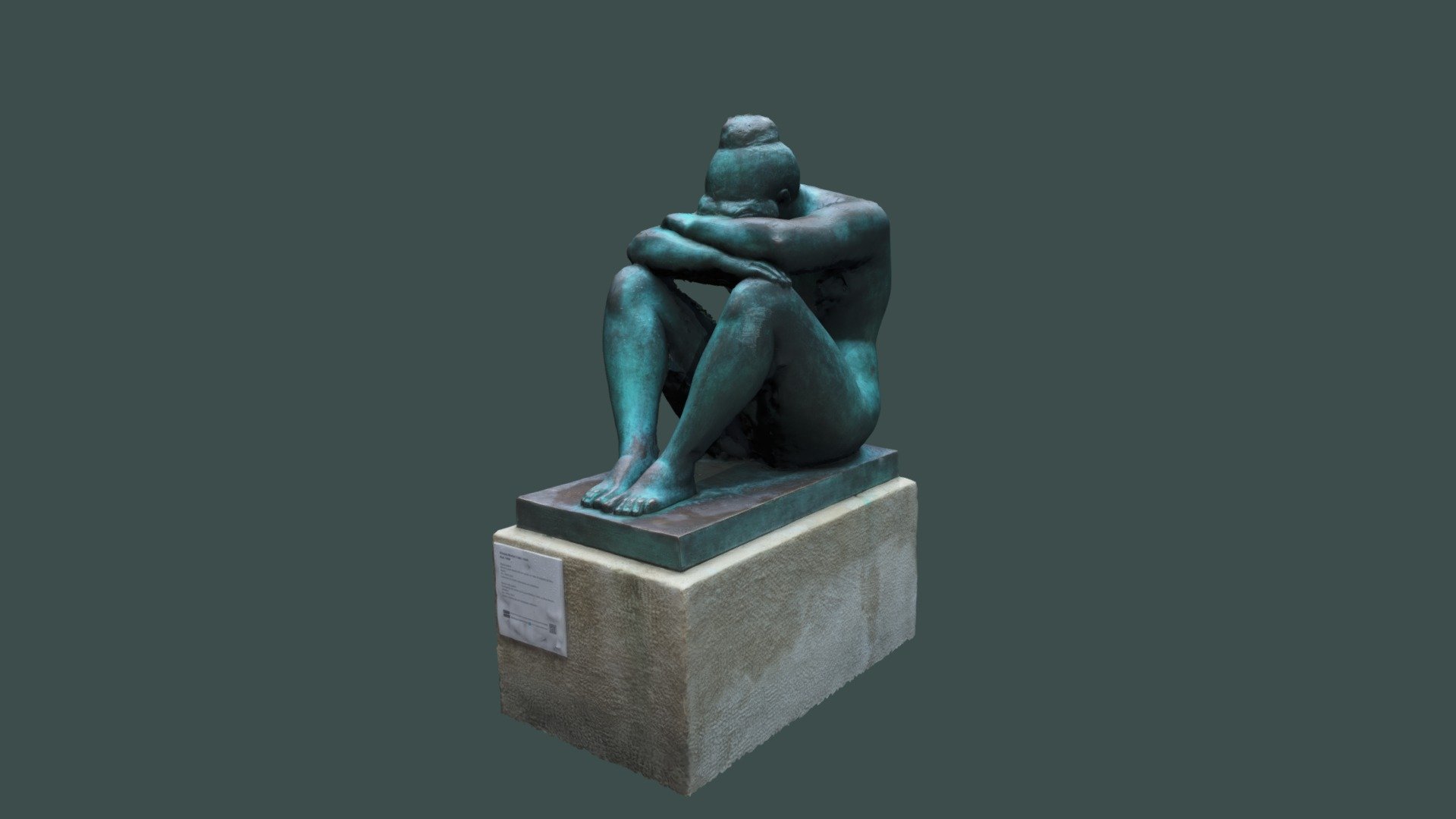 Shot in the Tuileries garden in Paris! - NUIT, ARISTIDE MAILLOL - Buy Royalty Free 3D model by LOUIS 3d model