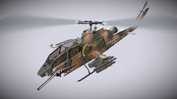 Bell AH-1S Cobra JGSDF Aoi Kisarazu Complex