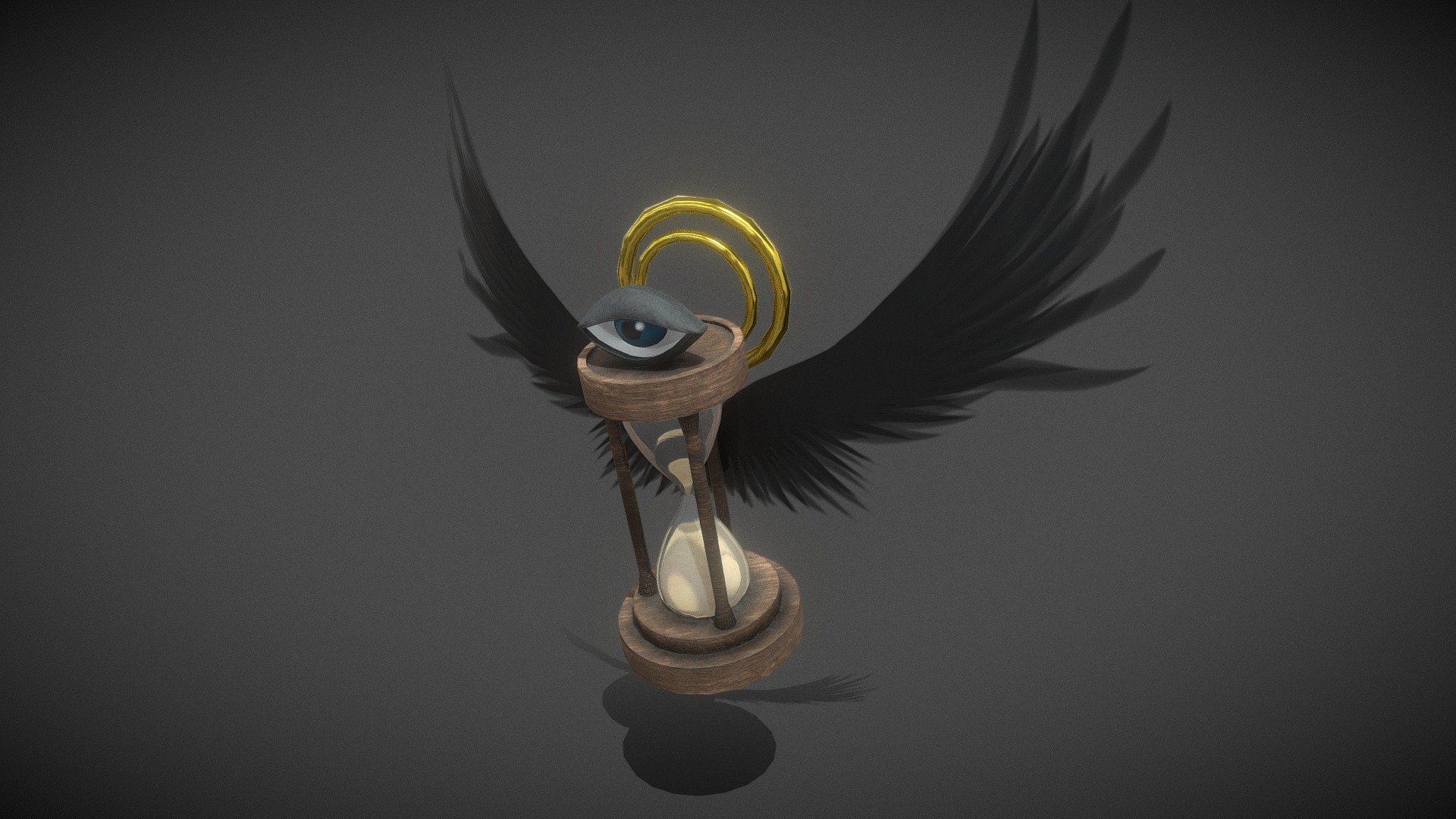 Enemy Hourglass character 3d model