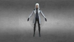 freefire new female 3d model by pace gaming