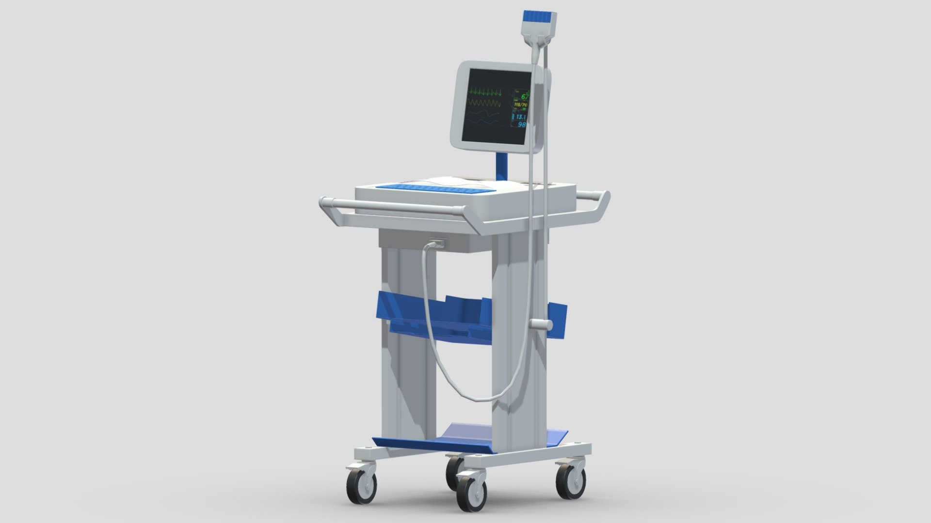 Hi, I'm Frezzy. I am leader of Cgivn studio. We are a team of talented artists working together since 2013.
If you want hire me to do 3d model please touch me at:cgivn.studio Thanks you! - Medical Wireless Digital Electrocardiograph - Buy Royalty Free 3D model by Frezzy3D 3d model
