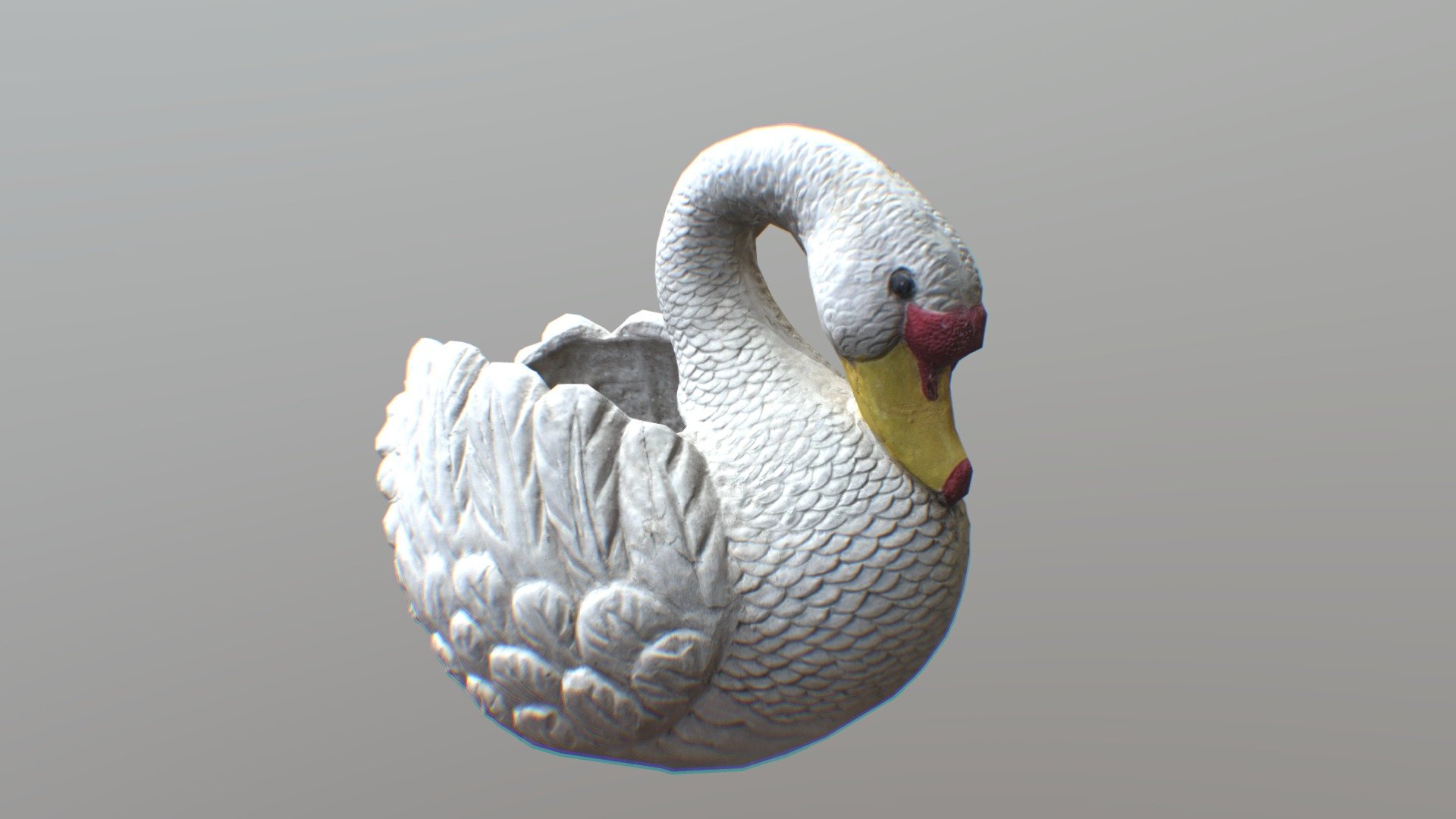 Swan - Download Free 3D model by Mixall (@Mixaills) 3d model