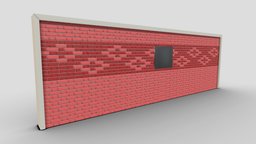 Brick Wall Version 2 brick, version-2, 3dhaupt, wall, blender-281