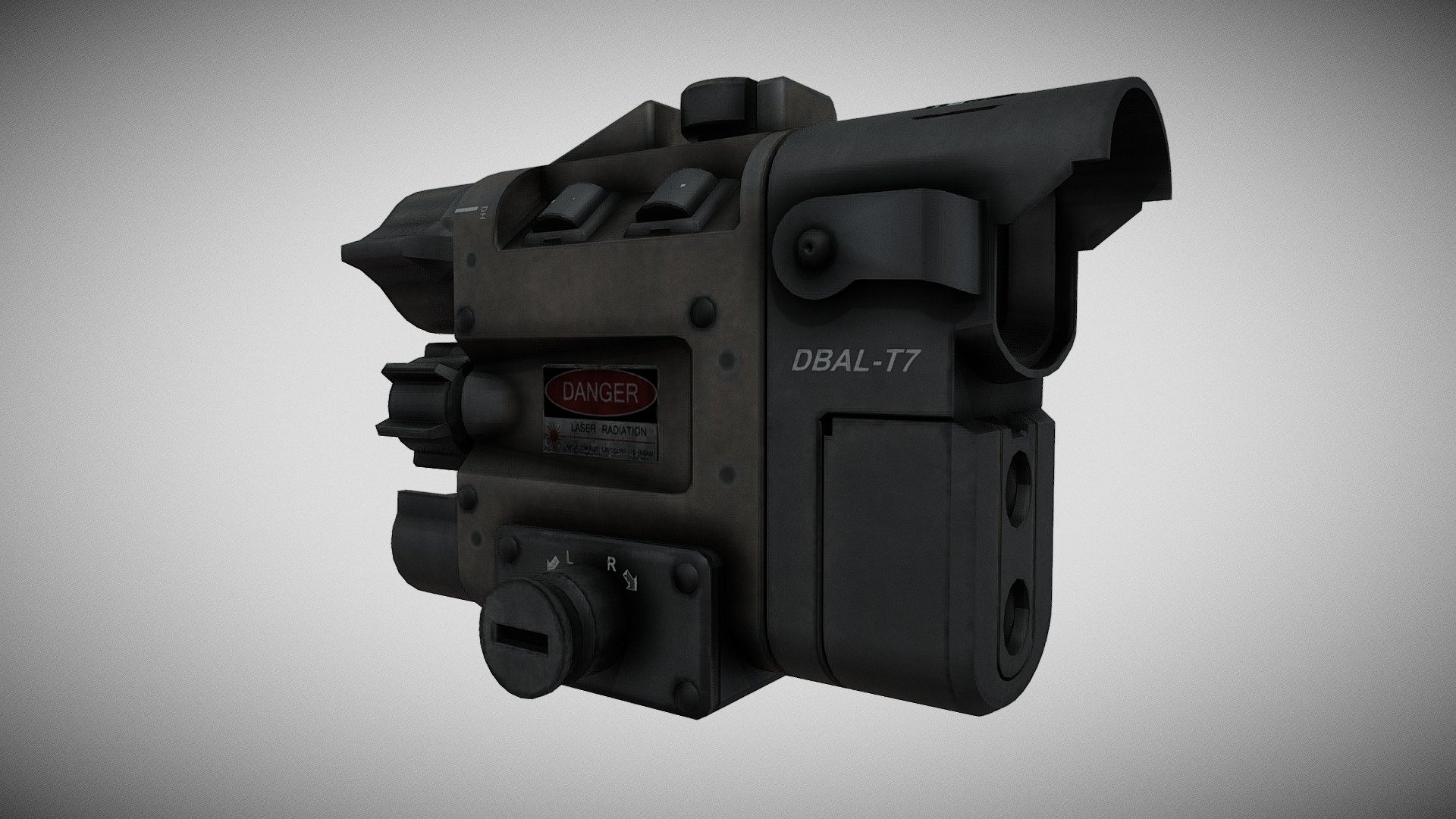 Tactical Laser Gun Sight - Tactical Laser Gun Sight - Download Free 3D model by trolosqlfod 3d model