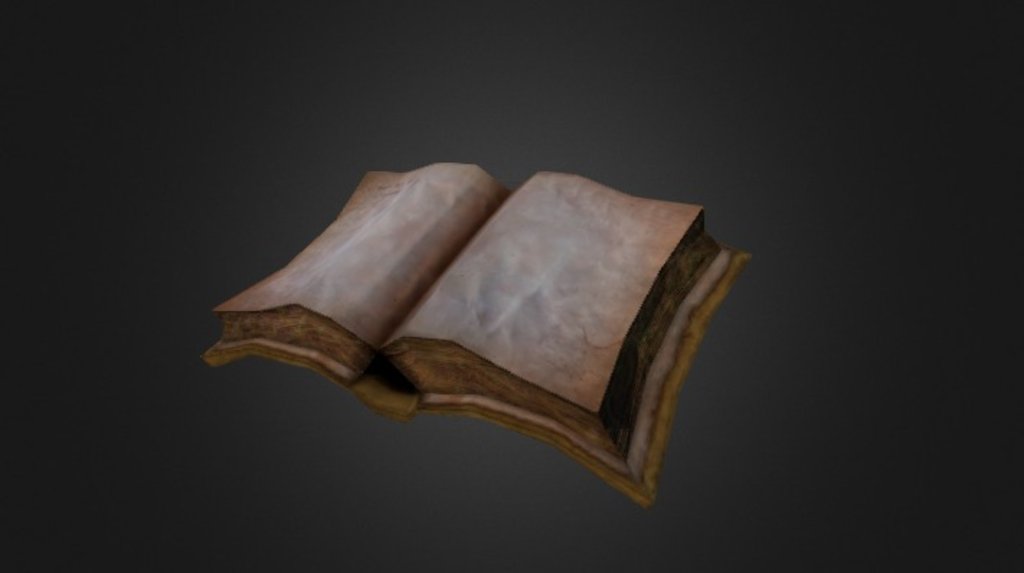 Ugly test. Yes, part of the cover is missing, it's supposed to be lying down on a table.

Deal with it 3d model