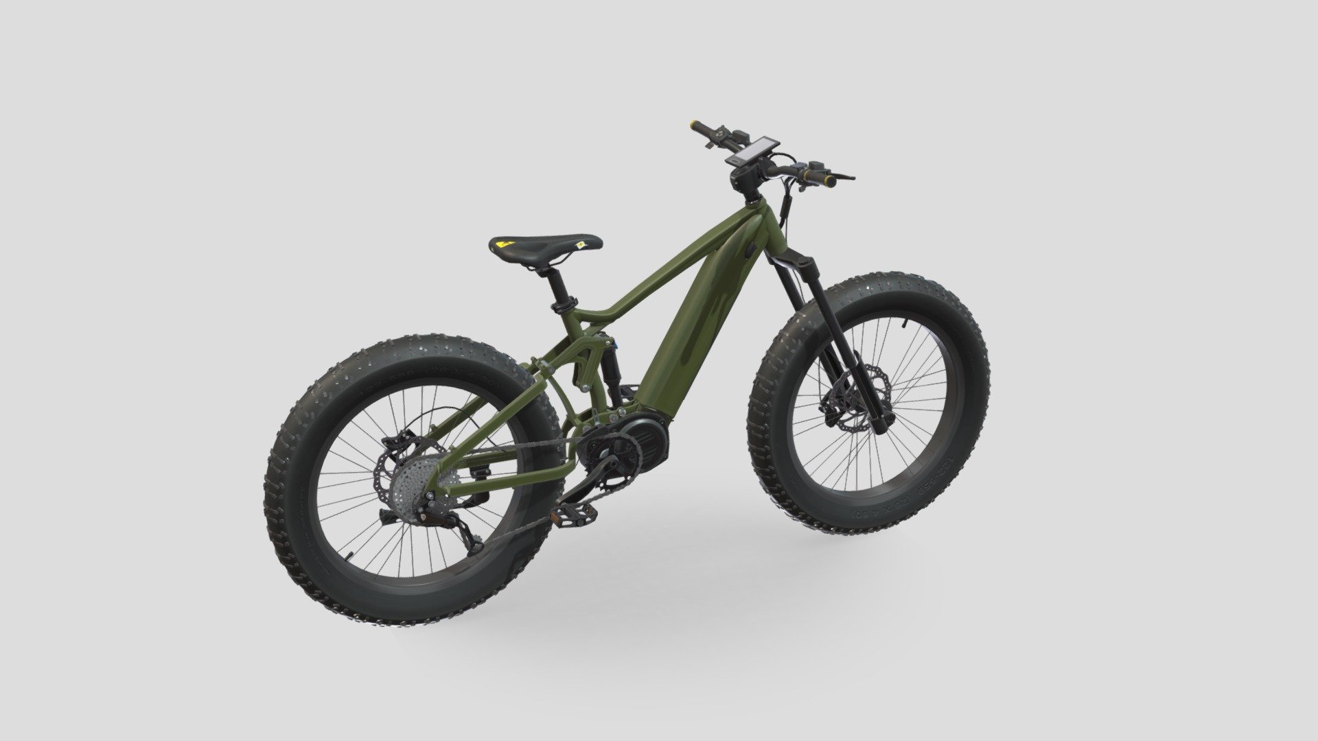 A mountain bike - 3D model by Spase (@spasetime) 3d model