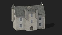 Castle Medieval Middle Ages 07 Low Poly PBR kit, tower, gate, square, castle, historic, empire, set, medieval, build, module, pack, collection, ready, draw, walls, vr, ar, fortification, gothic, middle, town, realistic, fortress, age, gatehouse, built, ages, drawbridge, asset, game, 3d, pbr, low, poly, mobile, stone, building, rock, "war", "bridge", "towngate"