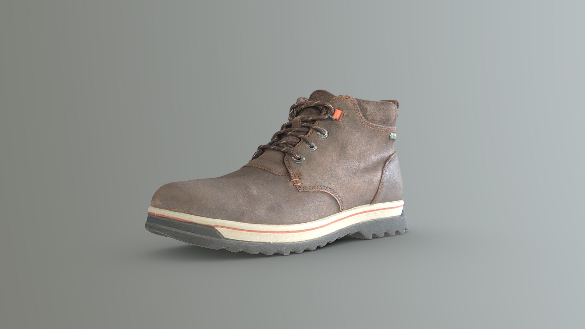 Scan of my new incredibly waterproof boots, Clarks Ripwayhill, made with PhotoScan and ZBrush, tried to get a photorealistic look as much as I can - Clarks Ripwayhill - 3D model by Juan (@juane3d) 3d model